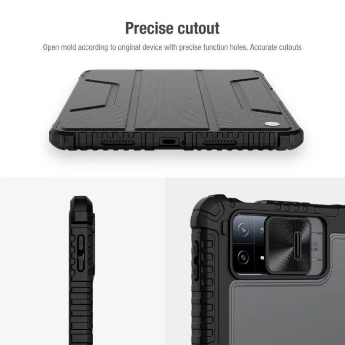 Чохол-книжка Nillkin Bumper Pro для Xiaomi Pad 6 / Pad 6 Pro (11") Ударостійкий чорний